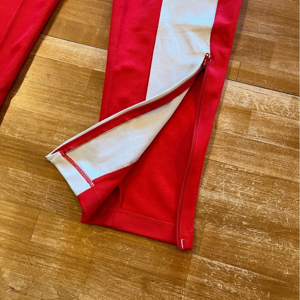 ADIDAS Women’s Red-White Tiro Track Suit - Picture 15 of 16